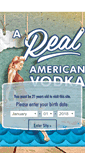 Mobile Screenshot of deepeddyvodka.com